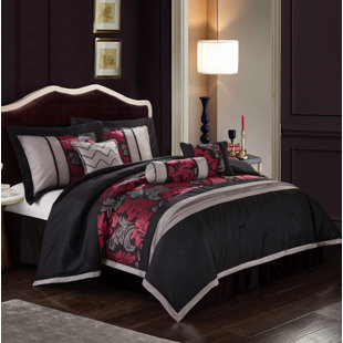 black california king bed sets